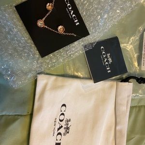 Coach jewelry set